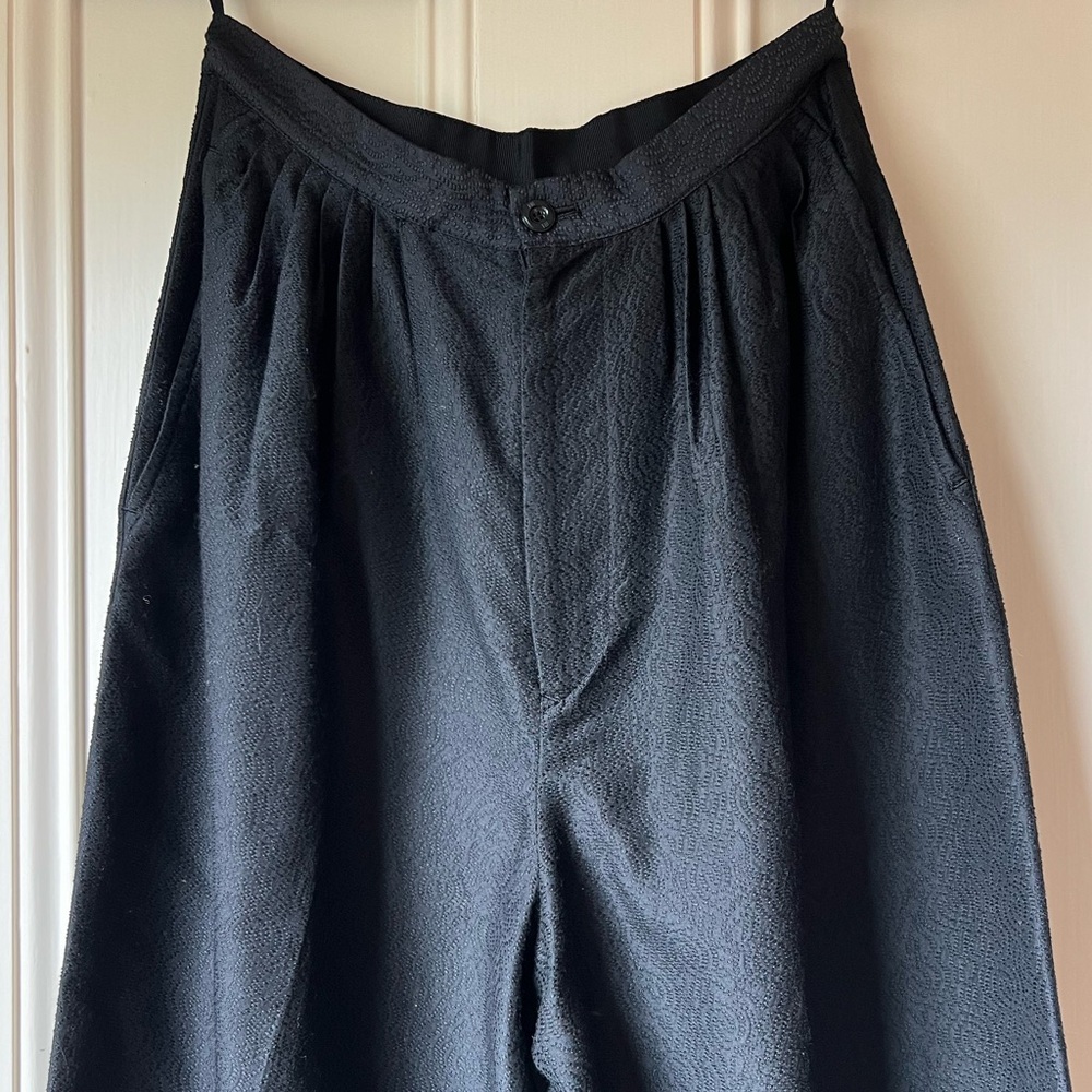 Vintage Matsuda Wide Leg Brocade Trousers